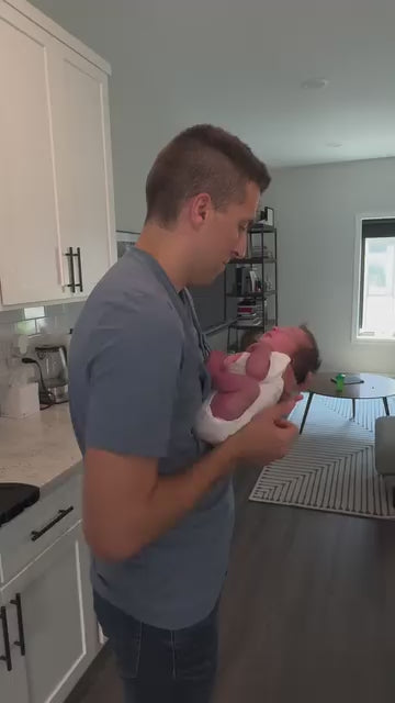 Step 1: Put baby inside shirt. Step 2: Bond