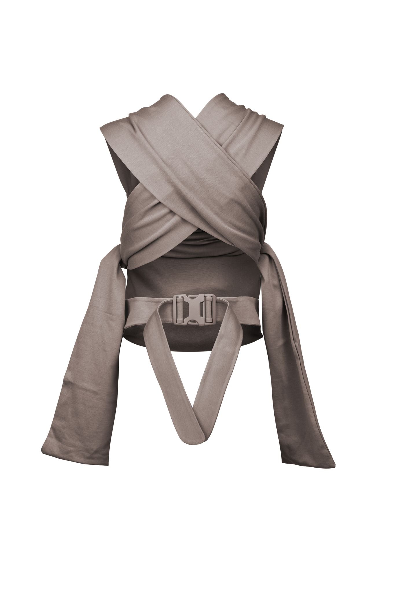 Back view of Driftwood Simple Wrap.