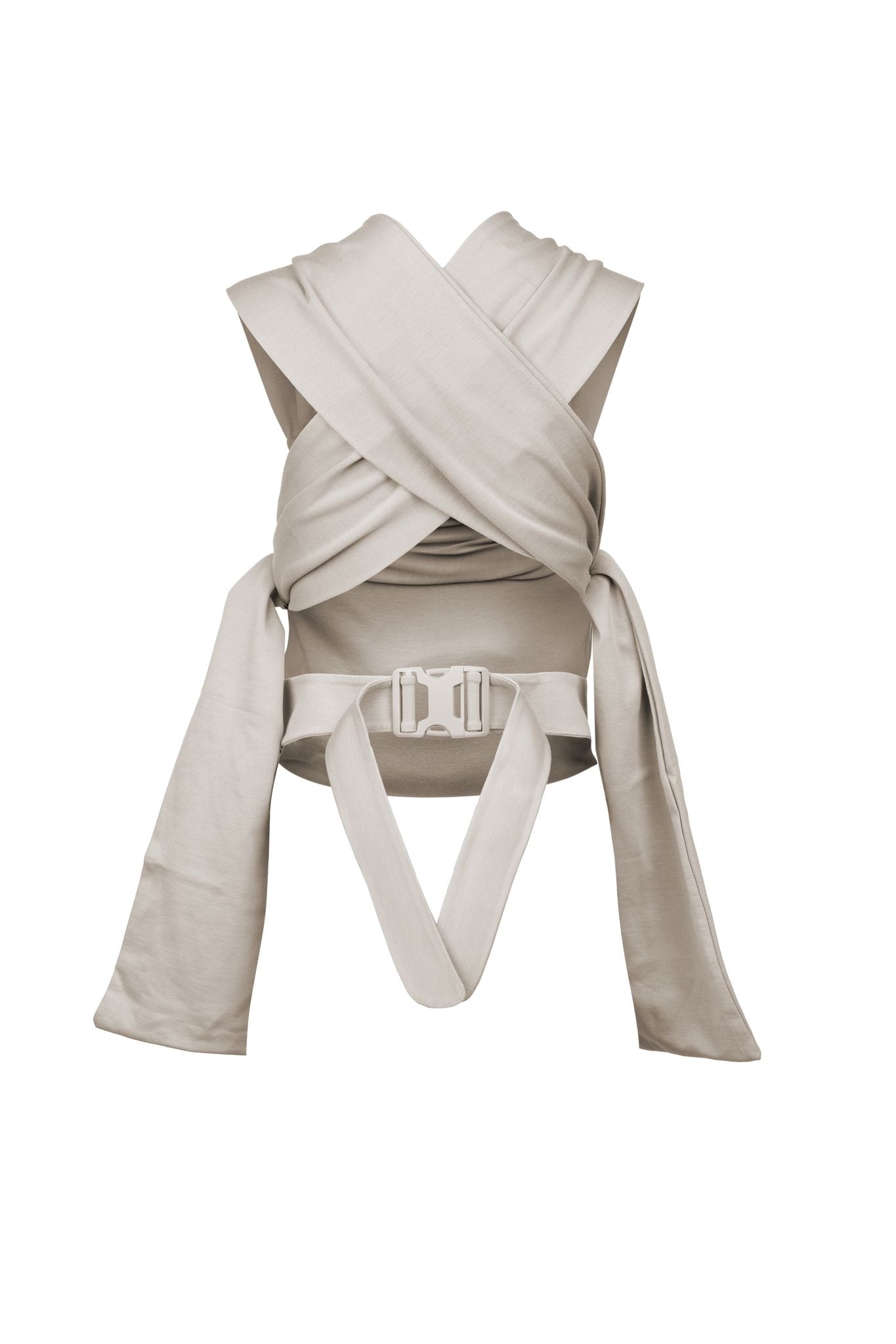 Back view of Flax Simple Wrap.