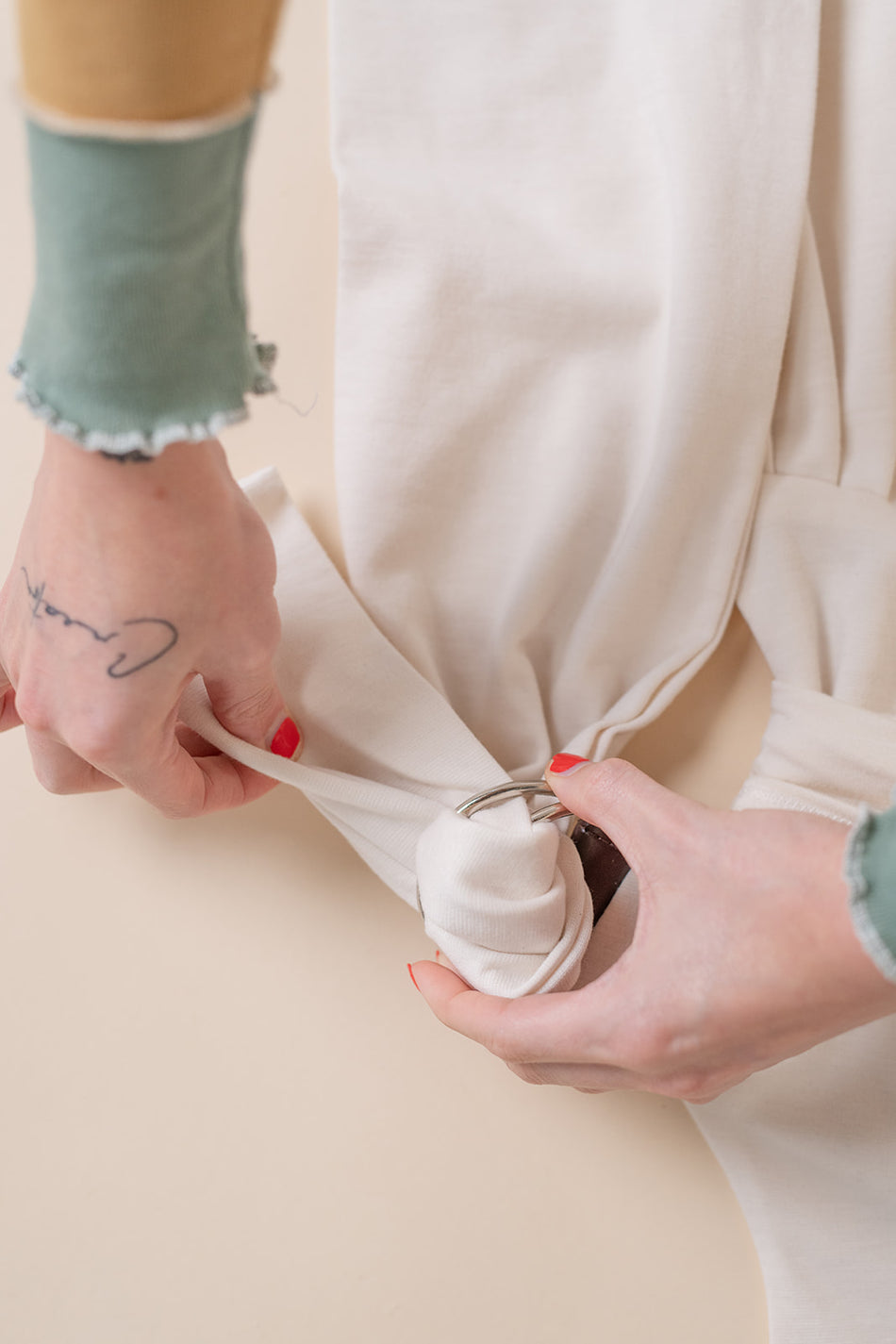 Tutorial Simple Wrap Back Carry Lalabu