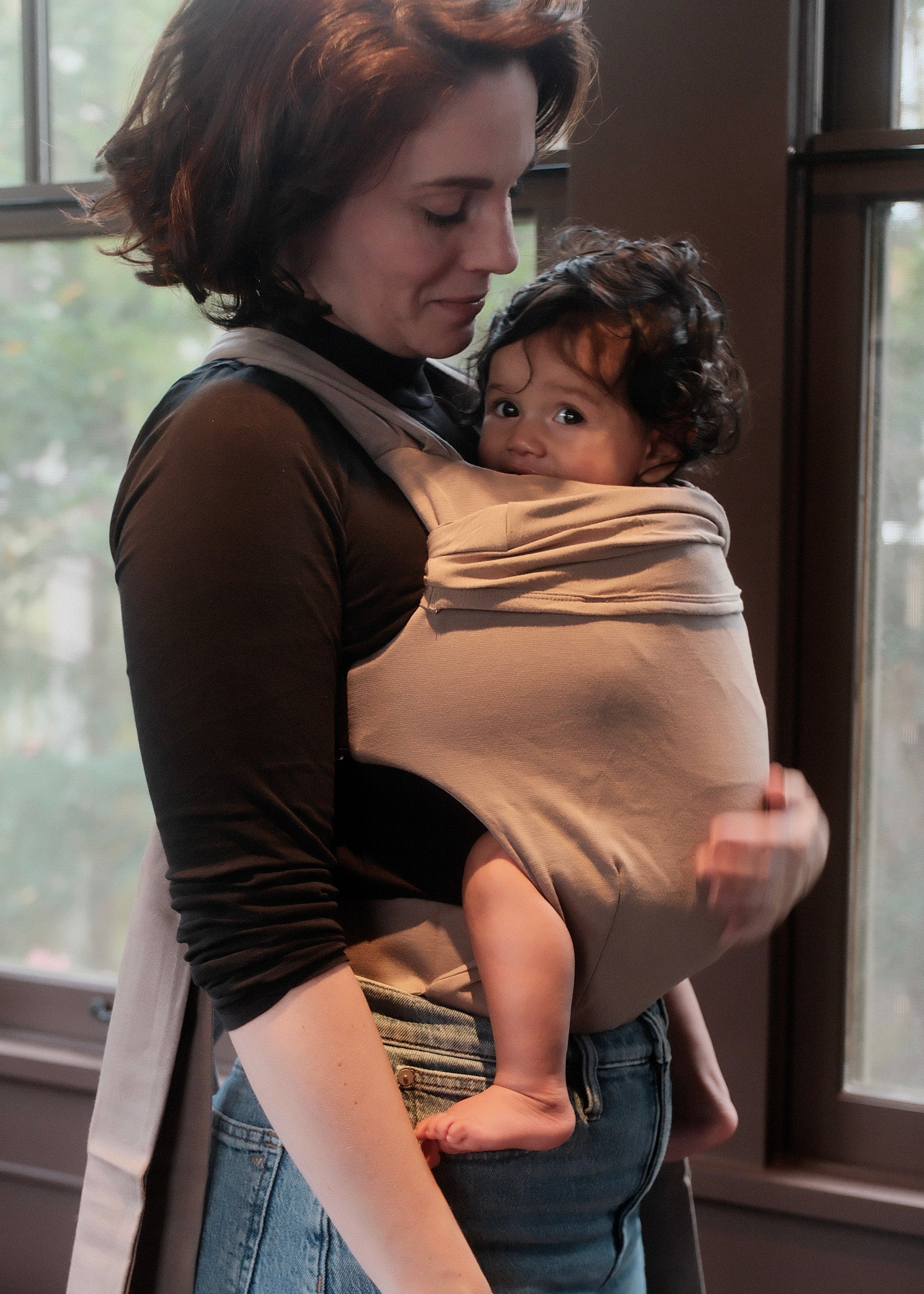 Luluna sling ベビーラップ　イチョウ柄 Luluna sling ベビーラップ イチョウ柄 Luluna sling ベビーラップ