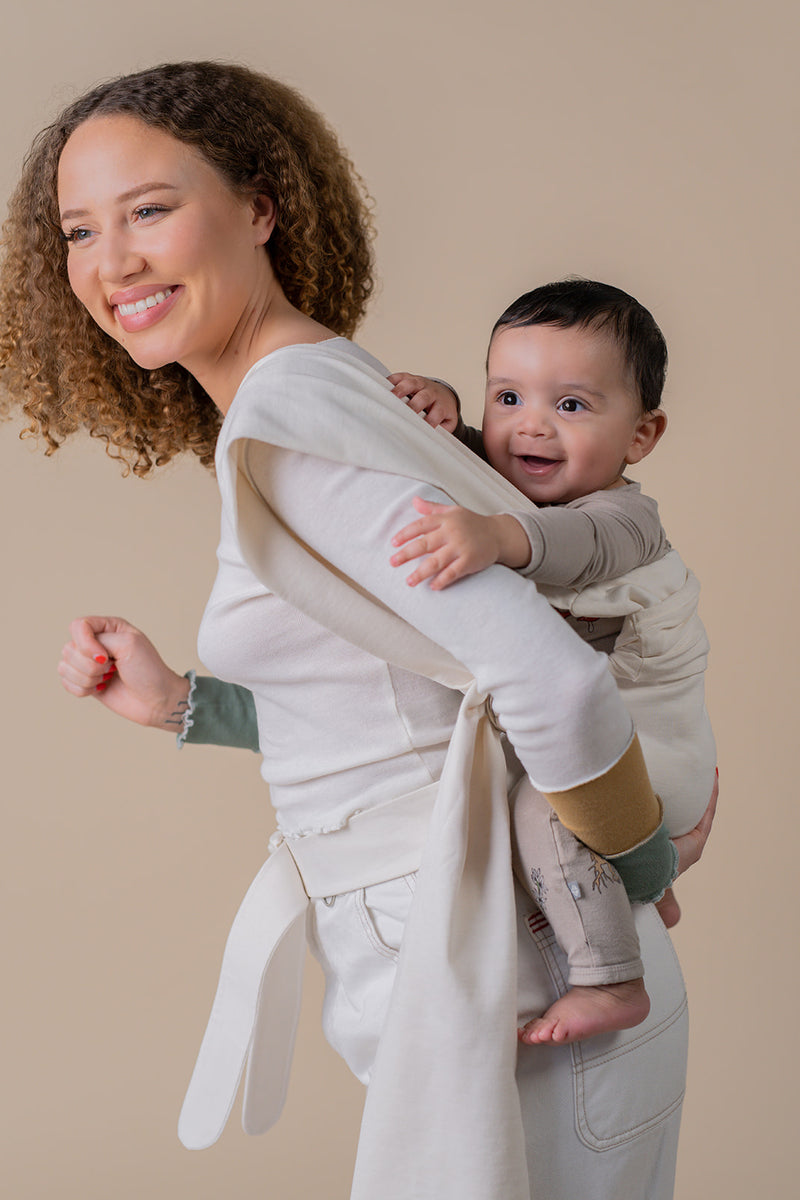 Tutorial Simple Wrap Back Carry Lalabu