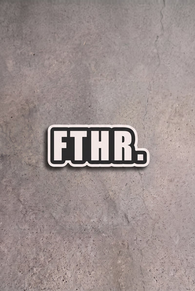 FTHR. Sticker