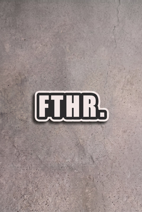 FTHR. Sticker