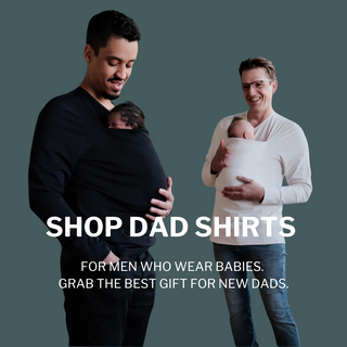 Shop Dad Shirts. For men who wear babies. Grab the best gift for new dads.